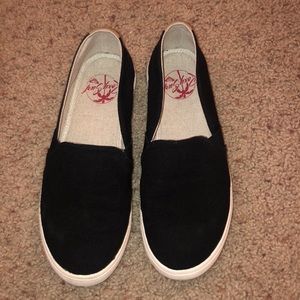Roxy Slip-On Black Shoes